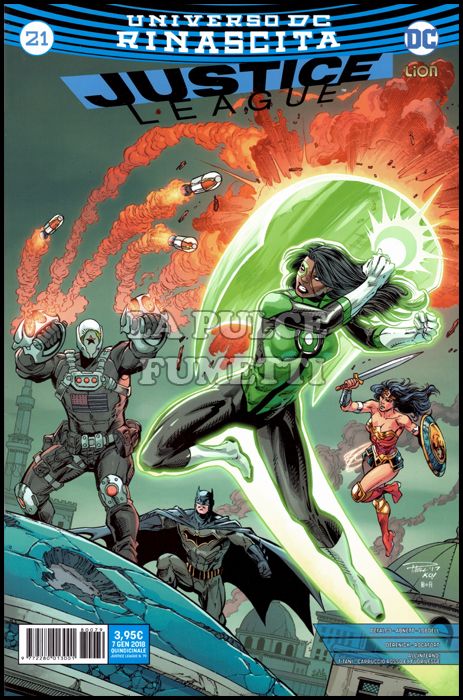 JUSTICE LEAGUE #    79 - JUSTICE LEAGUE 21 - RINASCITA